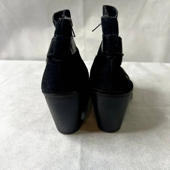 Dolce Vita Heeled Buckle Booties Black Size 9 - Picture 5 of 10